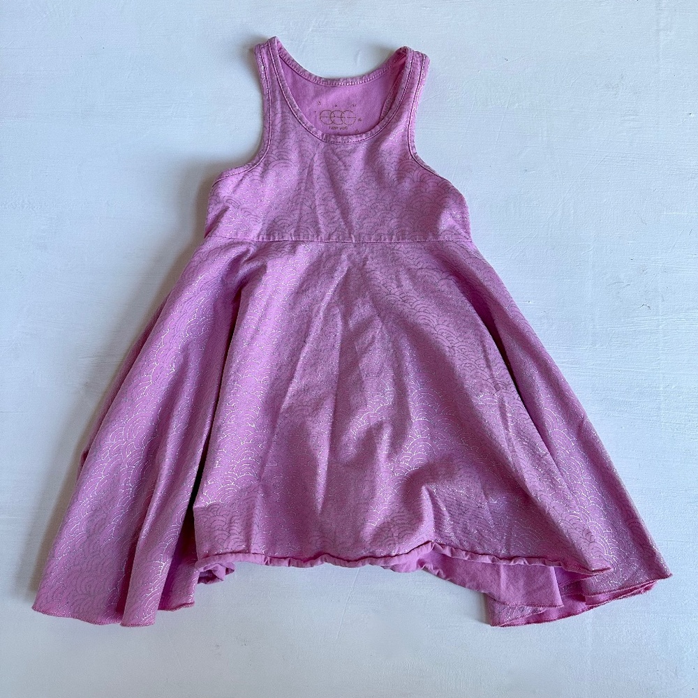 EGG New York Metallic Purple Iona Dress